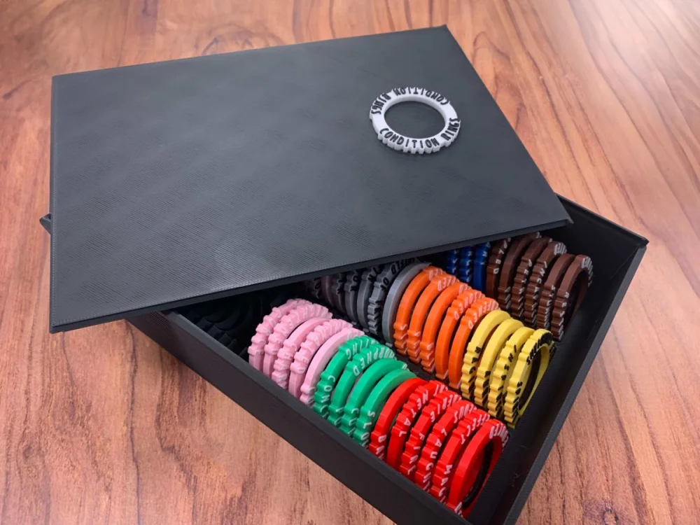 Condition Rings Storage Set