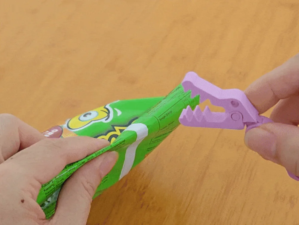Crocodile Bag Clip