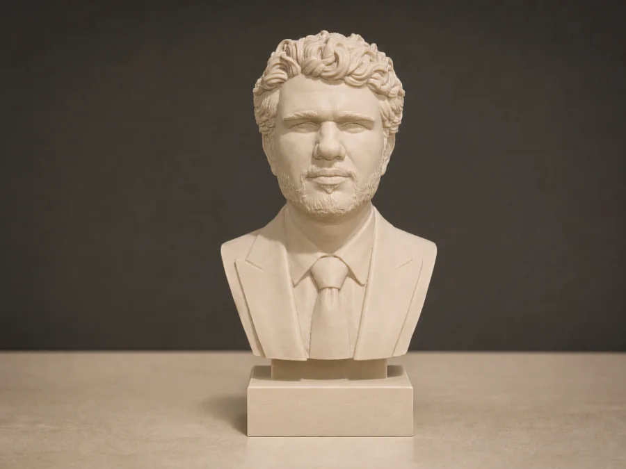 Custom Portrait Sculpture From Photo