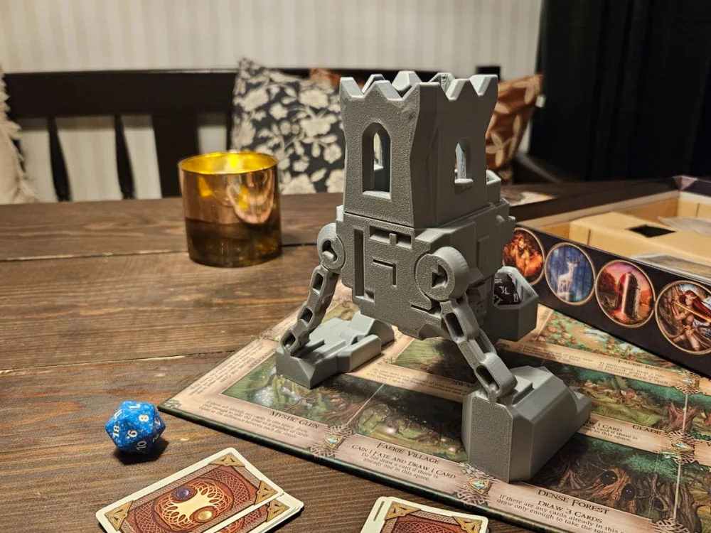 Floating Dice Tower