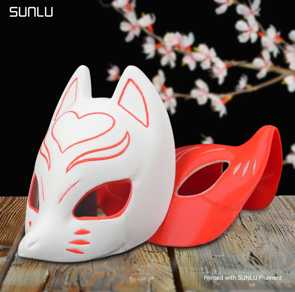 Glow Fox Festival Mask