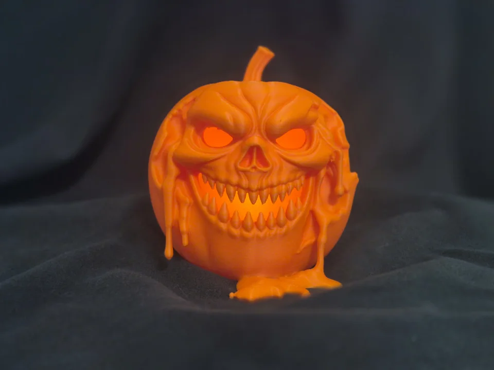 Glowing Halloween Pumpkin