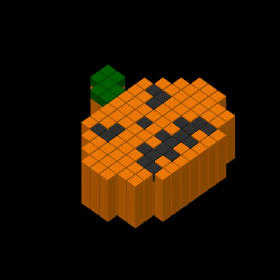 Jack-O'-Lantern Motion Fidget
