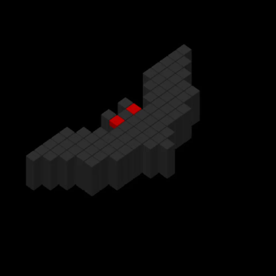 Shadow Bat Motion Fidget
