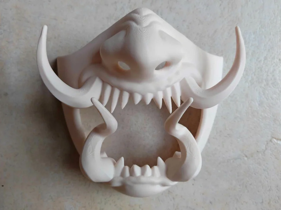 Oni Maw Demon Mask