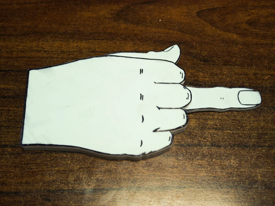 Thumbs-Up Prank Toy